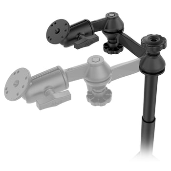 RAM-VB-206-SW2:RAM-VB-206-SW2_2:RAM No-Drill™ Mount for '20-22 Ford Police Interceptor Utility