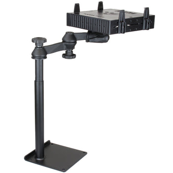 RAM-VBD-125-SW1-FL:RAM-VBD-125-SW1-FL_1:RAM Universal Drill-Down Horizontal Laptop Mount with Flat Arms