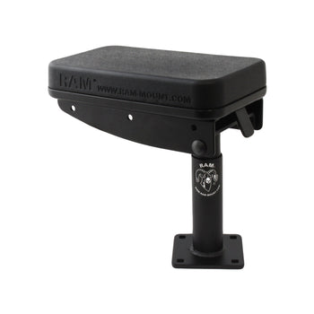 RAM-VC-ARM1:RAM-VC-ARM1_1:RAM Tough-Box™ Console Telescoping Armrest with 5" Lower Pole