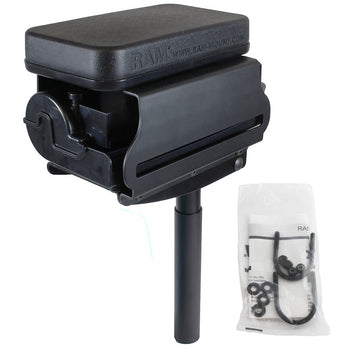 RAM-VC-ARM6-PEN1:RAM-VC-ARM6-PEN1_1:RAM Tough-Box™ Console Armrest with Pentax PocketJet Cradle