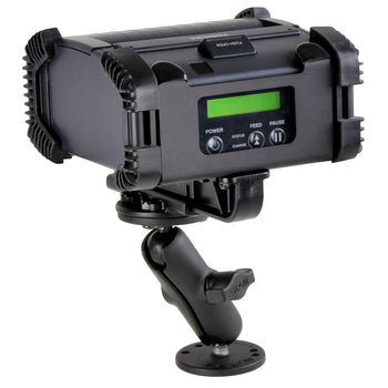 RAM-VPR-105T-B-1:RAM-VPR-105T-B-1_1:RAM Drill-Down Mount with Printer Cradle for Toshiba EP4 - Short