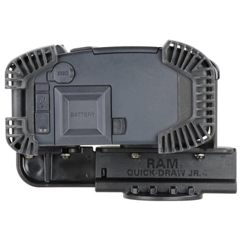RAM-VPR-105T-B-1:RAM-VPR-105T-B-1_3:RAM Drill-Down Mount with Printer Cradle for Toshiba EP4 - Short
