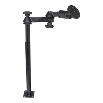 RAM-VP-SW1-1218-240:RAM-VP-SW1-1218-240_1:RAM Tele-Pole™ with 12" & 18" Poles, Swing Arms & Large Round Plate