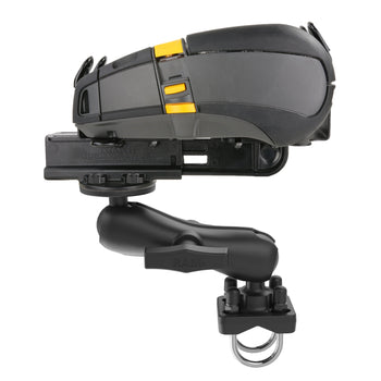 RAM-VPR-107-1:RAM-VPR-107-1_3:RAM Vehicle Pole Mount for Mobile Printers with Rear Feed