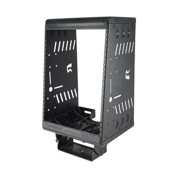 RAM-VRR-13:RAM-VRR-13_1:RAM Tough-Box™ 13" Console with 11" Faceplate Area & Radio Rack