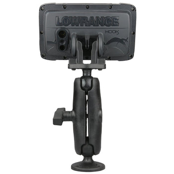 RAP-101-LO12:RAP-101-LO12_2:RAM Composite Ball Mount for Lowrance Hook² & Reveal Series - C Size