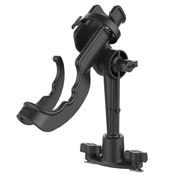 RAP-114-421:RAP-114-421_1:RAM ROD Fishing Rod Holder with Dual T-Bolt Track Base