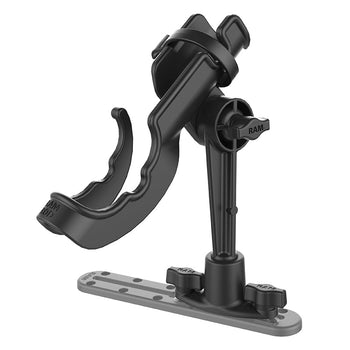 RAP-114-421:RAP-114-421_2:RAM ROD Fishing Rod Holder with Dual T-Bolt Track Base