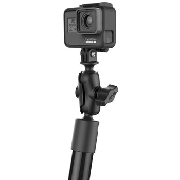 RAP-114BD-4-12-4-A-GOP1:RAP-114BD-4-12-4-A-GOP1_2:RAM Tough-Pole™ 38" Camera Mount with Bulkhead Base