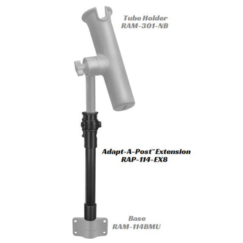 RAP-114-EX8:RAP-114-EX8_2:RAM Adapt-A-Post™ 11" Extension Pole