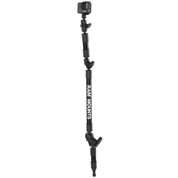 RAP-114-PSP-4-12-4-A-GOP1:RAP-114-PSP-4-12-4-A-GOP1_1:RAM Tough-Pole™ 36" Camera Mount with Spline Post