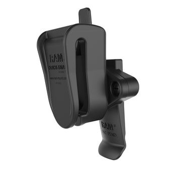RAP-170-GA76U:RAP-170-GA76U_2:RAM Universal Belt & Backpack Clip Mount with Garmin Spine Clip Holder