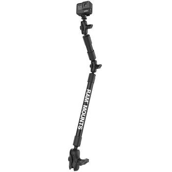 RAP-201-B-12-4-A-GOP1:RAP-201-B-12-4-A-GOP1_1:RAM Tough-Pole™ 30" Socket Arm with Universal Camera Mount