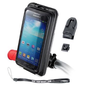 RAP-274-1-AQ7-2:RAP-274-1-AQ7-2_1:RAM Aqua Box Pro 20 Case with RAM EZ-On/Off™ Bicycle Mount
