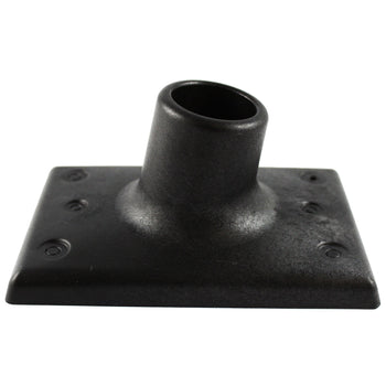 RAP-296U:RAP-296U_1:RAM Wall Plate with Angled PVC Pipe Socket