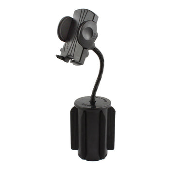 RAP-299-2-UN1U:RAP-299-2-UN1U_1:RAM-A-CAN™ II Cup Holder Mount with Universal Phone Holder