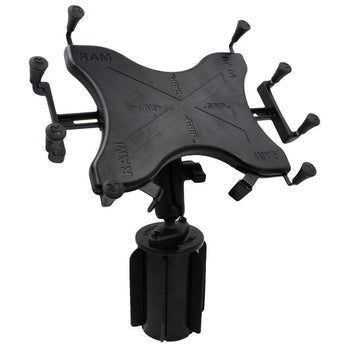 RAP-299-3-UN11U:RAP-299-3-UN11U_2:RAM X-Grip with RAM-A-CAN™ II Cup Holder Mount for 12" Tablets