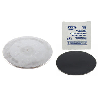RAP-350-35U:RAP-350-35U_1:RAM Clear 3.5" Adhesive Plate for Suction Cups