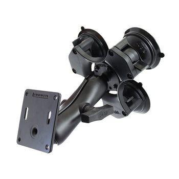 RAP-365-101-2461U:RAP-365-101-2461U_1:RAM Twist-Lock™ Triple Suction Cup Mount with 75x75mm VESA Plate
