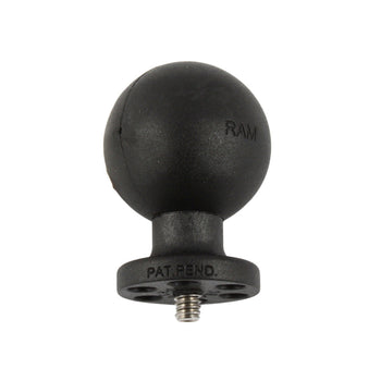 RAP-366U:RAP-366U_1:RAM Ball Adapter with 1/4"-20 Threaded Stud for Action Cameras - C Size