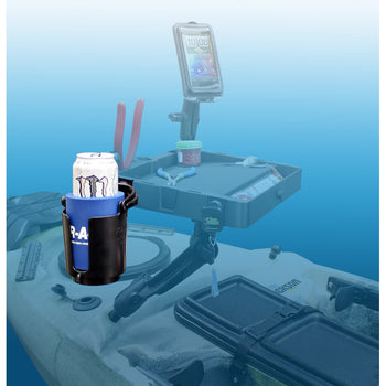 RAP-395W-132U:RAP-395W-132U_2:RAM Level Cup™ Drink Holder for RAM Stack-N-Stow™ Bait Board