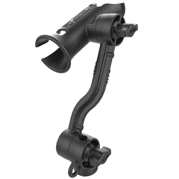 RAP-390-PA-418:RAP-390-PA-418_3:RAM Tube Jr.™ Rod Holder with Extension Arm and Track Base
