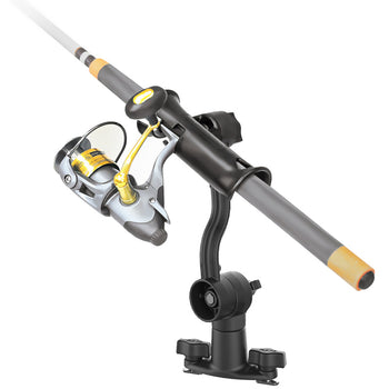 RAP-390-PA-421:RAP-390-PA-421_1:RAM Tube Jr.™ Rod Holder with Extension Arm and Dual T-Bolt Track Base