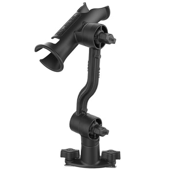 RAP-390-PA-421:RAP-390-PA-421_3:RAM Tube Jr.™ Rod Holder with Extension Arm and Dual T-Bolt Track Base