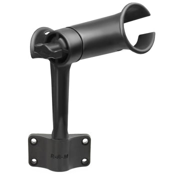 RAP-390-BU:RAP-390-BU_1:RAM Tube Jr.™ Rod Holder with Bulkhead Base - 6" Post