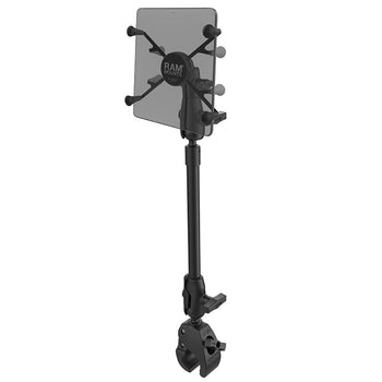 RAP-401-9-BC-UN8U:RAP-401-9-BC-UN8U_1:RAM X-Grip with RAM Tough-Claw™ 9" Pipe Mount for 7"-8" Tablets
