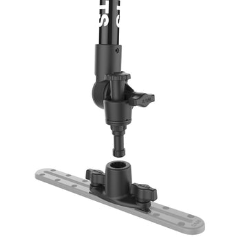 RAP-411-18-A-GOP1:RAP-411-18-A-GOP1_3:RAM Tough-Pole™ 24" Camera Mount with Single Pipe & Dual Track Base