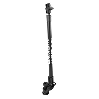 RAP-411-18-AU:RAP-411-18-AU_1:RAM Tough-Pole™ Single Pipe Mount with RAM Track-Node™ Base
