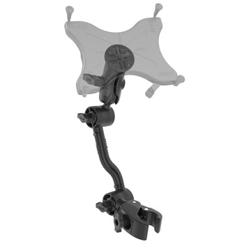 RAP-418-400-PA-202U:RAP-418-400-PA-202U_3:RAM Tough-Claw™ with Ratchet Extension Arm and Double Ball Mount