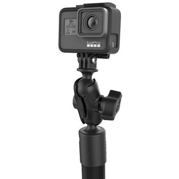RAP-425-4-18-A-GOP1:RAP-425-4-18-A-GOP1_2:RAM Tough-Pole™ 33" Action Camera Track Mount