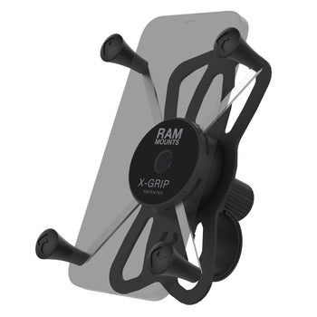 RAP-460-UN10U:RAP-460-UN10U_1:RAM X-Grip Large Phone Mount with RAM Tough-Strap™ Handlebar Base