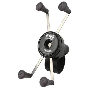 RAP-460-UN10U:RAP-460-UN10U_2:RAM X-Grip Large Phone Mount with RAM Tough-Strap™ Handlebar Base