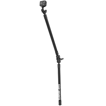 RAP-425-18-18-A-GOP1:RAP-425-18-18-A-GOP1_1:RAM Tough-Pole™ 47" Action Camera Track Mount