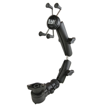 RAP-AAPR-WCT-419-UN7U:RAP-AAPR-WCT-419-UN7U_1:RAM Phone Mount for Wheelchair Armrests with Quick Release & Swivel