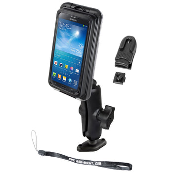 RAP-B-102-AQ7-2CU:RAP-B-102-AQ7-2CU_1:RAM Aqua Box Pro 20 with Composite Double Ball Diamond Plate Mount