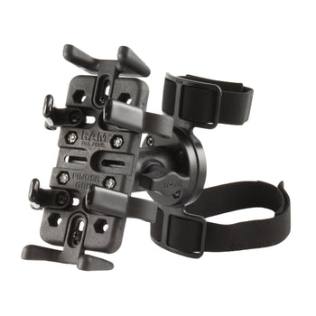 RAP-B-104-UN4-BM-A1:RAP-B-104-UN4-BM-A1_1:RAM Finger-Grip™ Universal Holder with Arm Strap Mount