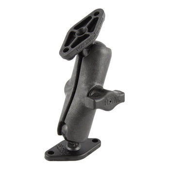RAP-B-102-RA1U:RAP-B-102-RA1U_1:RAM Universal Composite Double Ball Mount with Two Diamond Plates