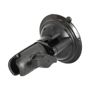 RAP-B-104SU-CS1:RAP-B-104SU-CS1_1:RAM Twist-Lock Composite Swivel Suction Mount with Socket Arm