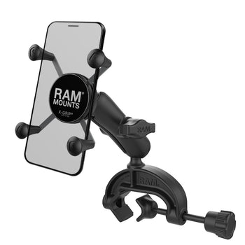 RAP-B-121-UN7U:RAP-B-121-UN7U_1:RAM X-Grip Phone Mount with Composite Yoke Clamp Base