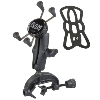 RAP-B-121-UN7U:RAP-B-121-UN7U_2:RAM X-Grip Phone Mount with Composite Yoke Clamp Base