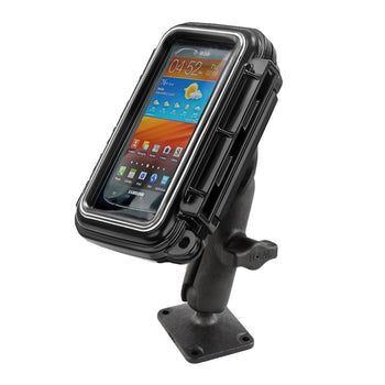 RAP-B-140-AQ2U:RAP-B-140-AQ2U_1:RAM Aqua Box Composite Drill-Down Mount for Medium Devices