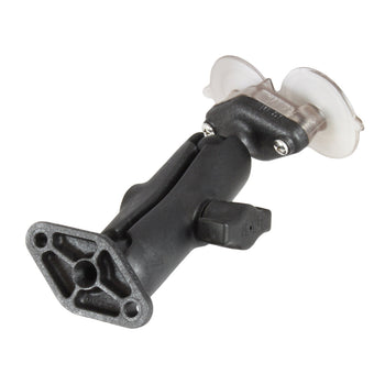 RAP-B-148U:RAP-B-148U_1:RAM High-Strength Composite Suction Cup Double Ball Mount