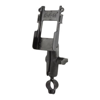 RAP-B-149-BC1U:RAP-B-149-BC1U_1:RAM Composite 1" Rail Mount with Universal Belt Clip Holder