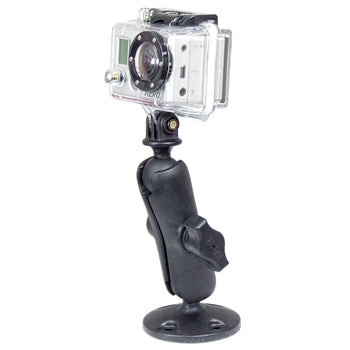 RAP-B-138-GOP1:RAP-B-138-GOP1_1:RAM Composite Drill-Down Mount with Universal Action Camera Adapter