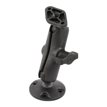 RAP-B-138U:RAP-B-138U_1:RAM Composite Drill-Down Mount with Diamond Plate - Medium