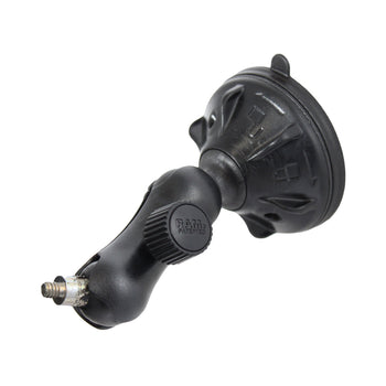 RAP-B-166-1-237U:RAP-B-166-1-237U_1:RAM Twist-Lock™ Low Profile Suction Mount with 1/4"-20 Stud